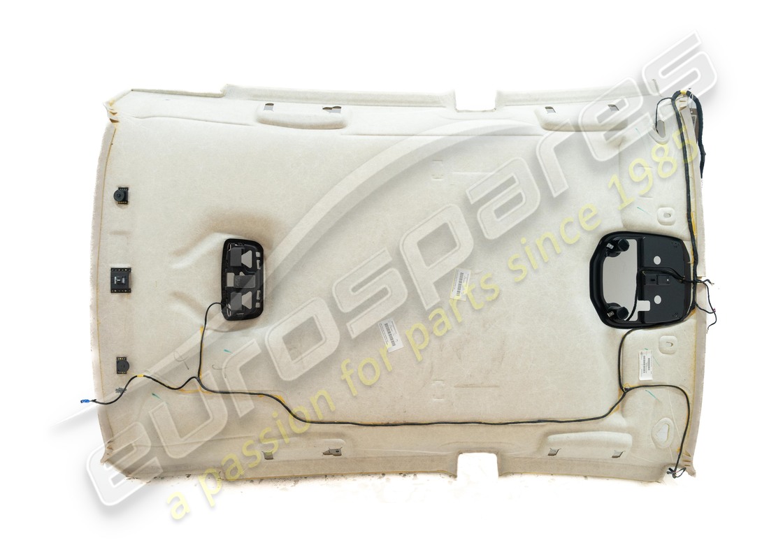 used maserati complete roof upholstery, sabbia. part number 670013721 (2)