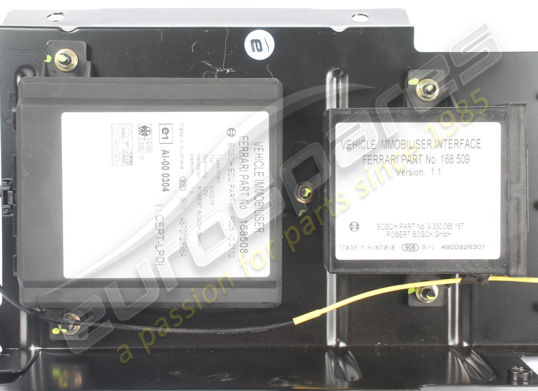 used ferrari anti-theft boards kit. part number 182132 (2)