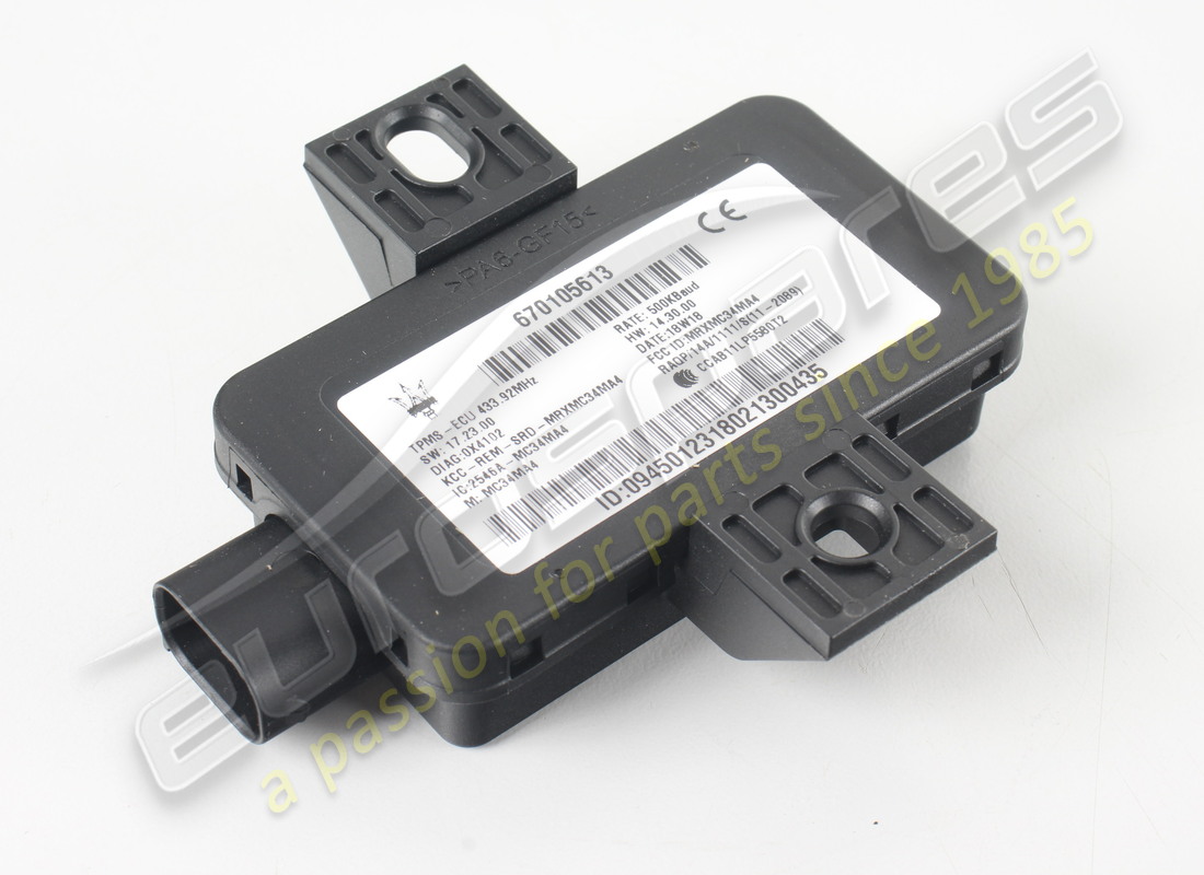 new maserati tyre pressure ecu. part number 670105613 (1)