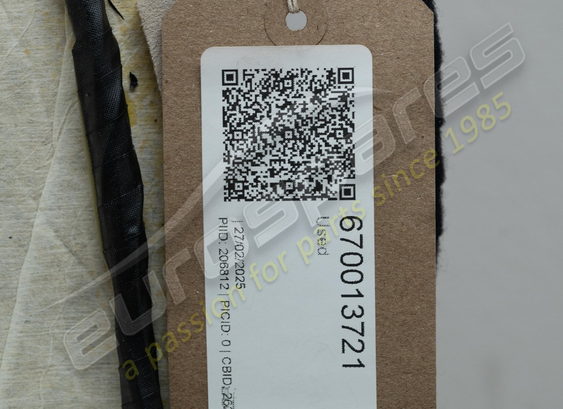 used maserati complete roof upholstery, sabbia. part number 670013721 (3)