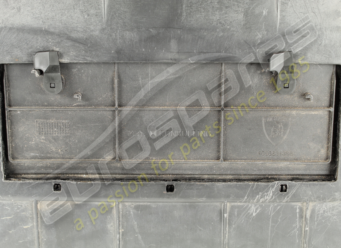 USED LAMBORGHINI LUGGAGE COMPARTMENT TRIM. PART NUMBER 400863362AF (5) used lamborghini luggage compartment trim. part number 400863362af (5)