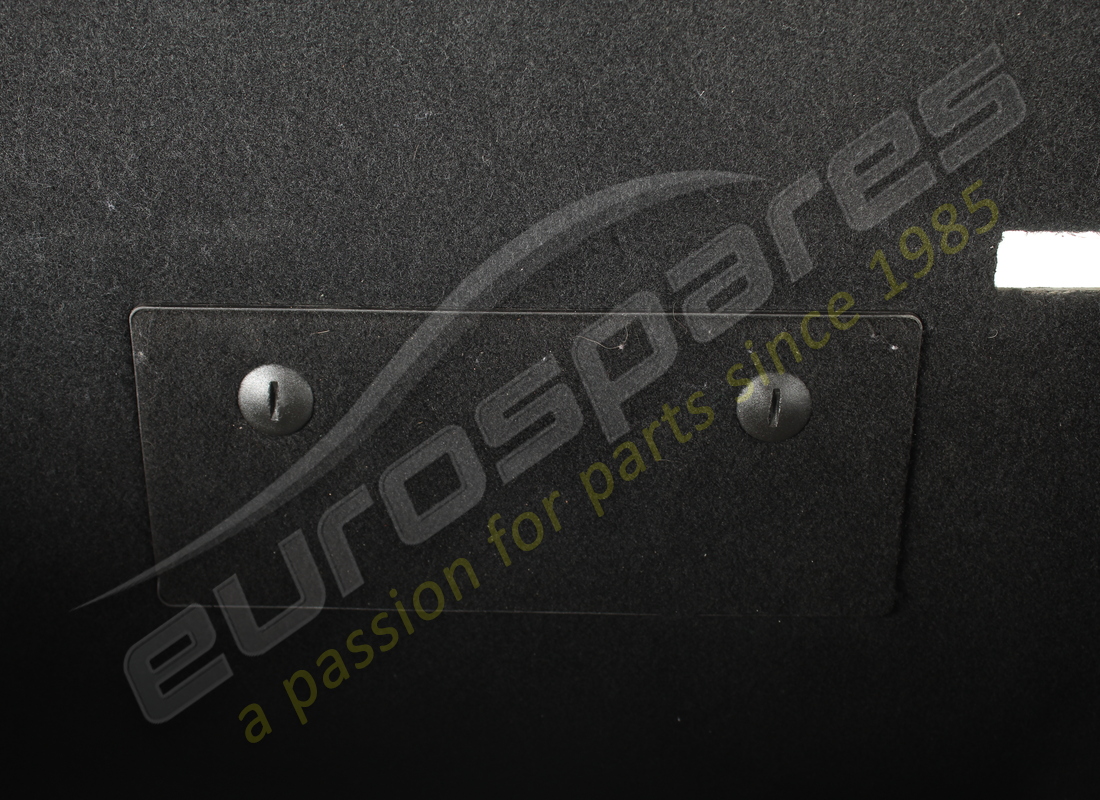 USED LAMBORGHINI LUGGAGE COMPARTMENT TRIM. PART NUMBER 400863362AF (4) used lamborghini luggage compartment trim. part number 400863362af (4)