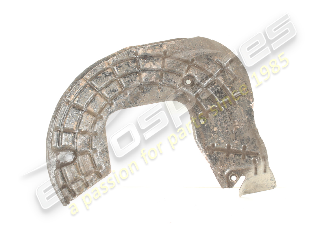 USED Maserati LH FRONT BRAKE DISC SHIELD . PART NUMBER 675000066 (1)