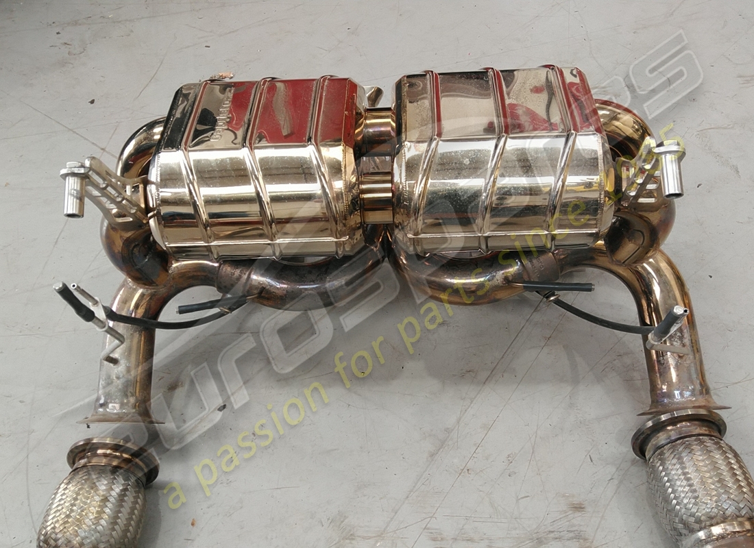 USED EUROSPARES CAPRISTO EXHAUST SILENCER & CATALYST REPLACEMENT PIPES (STAINLESS STEEL). PART NUMBER EAP1374164 (3) used eurospares capristo exhaust silencer & catalyst replacement pipes (stainless steel). part number eap1374164 (3)