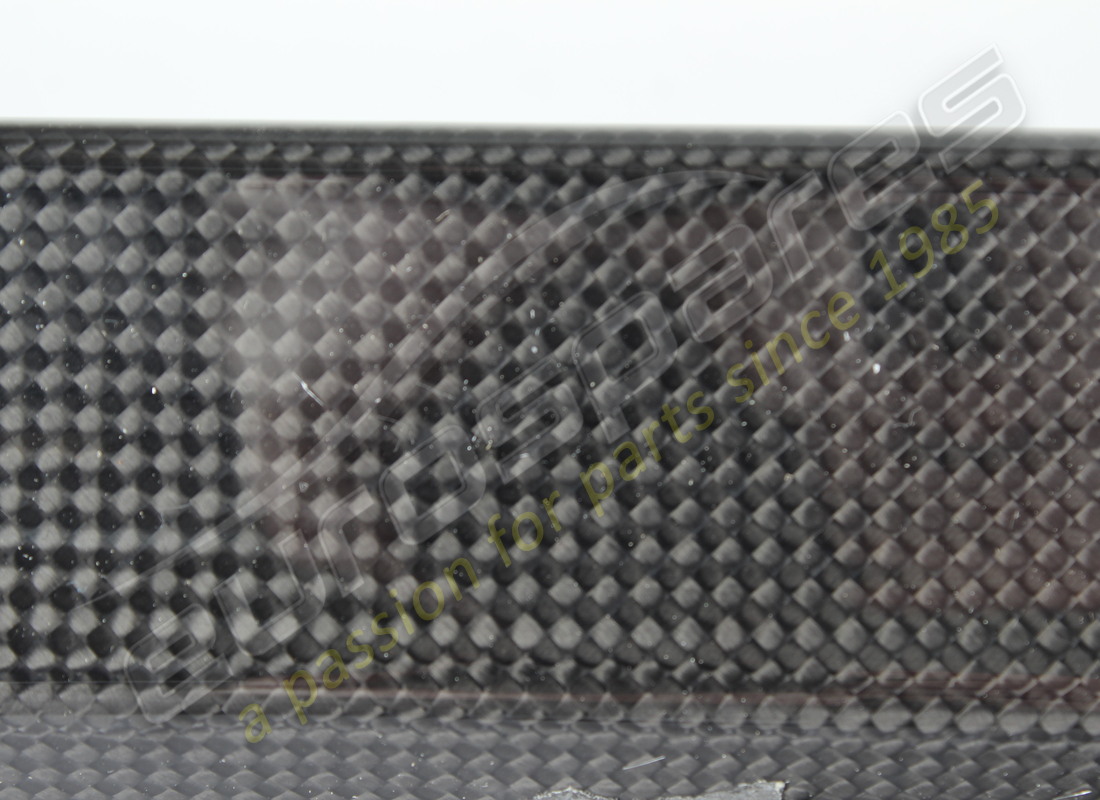 NEW FERRARI CARBON FIBER FRONT SPOILER. PART NUMBER 824297 (2) new ferrari carbon fiber front spoiler. part number 824297 (2)