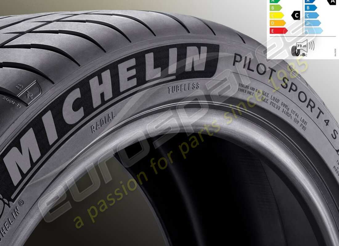 NEW FERRARI MICHELIN REAR SUMMER TYRE PILOT SPORT 4S, 285-35 ZR19 (103Y). PART NUMBER 70004965 (1) new ferrari michelin rear summer tyre pilot sport 4s, 285-35 zr19 (103y). part number 70004965 (1)