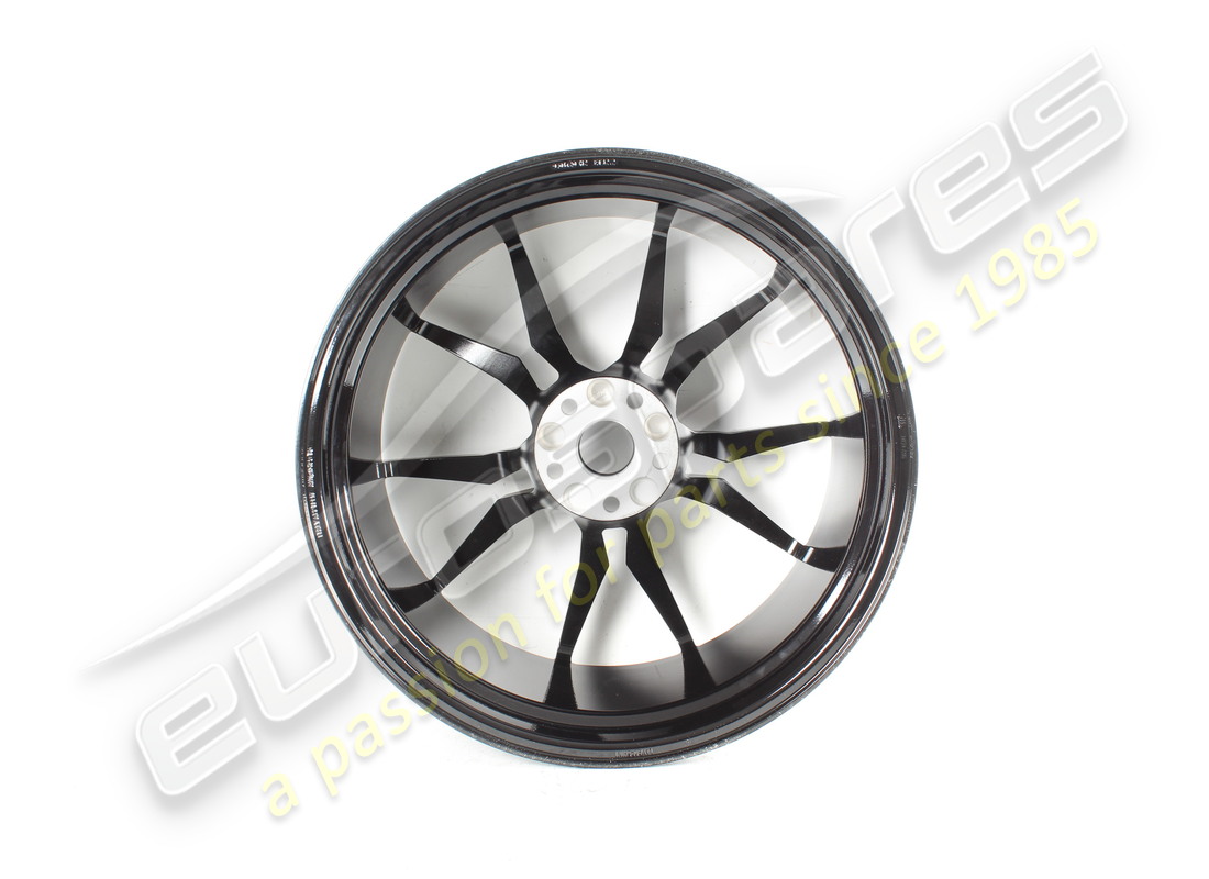 NEW (OTHER) LAMBORGHINI SHINY BLACK DIONE RIMS SET. PART NUMBER 0R8340032 (4) new (other) lamborghini shiny black dione rims set. part number 0r8340032 (4)