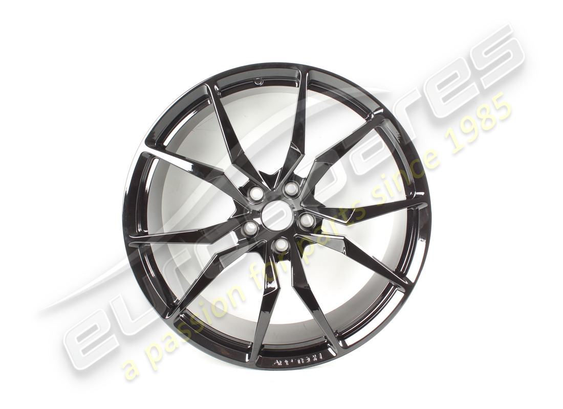 NEW (OTHER) LAMBORGHINI SHINY BLACK DIONE RIMS SET. PART NUMBER 0R8340032 (2) new (other) lamborghini shiny black dione rims set. part number 0r8340032 (2)