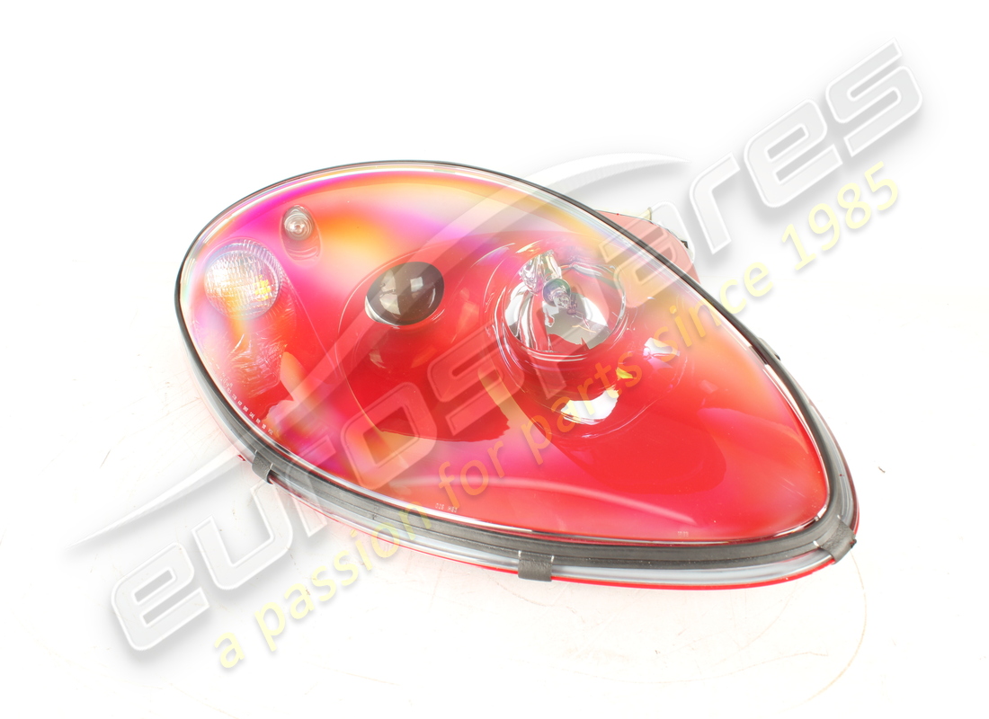 NEW FERRARI RH FRONT HEADLAMP ROSSO CORSA RED (RHD - NON XENON). PART NUMBER 72001369 (1) new ferrari rh front headlamp rosso corsa red (rhd - non xenon). part number 72001369 (1)