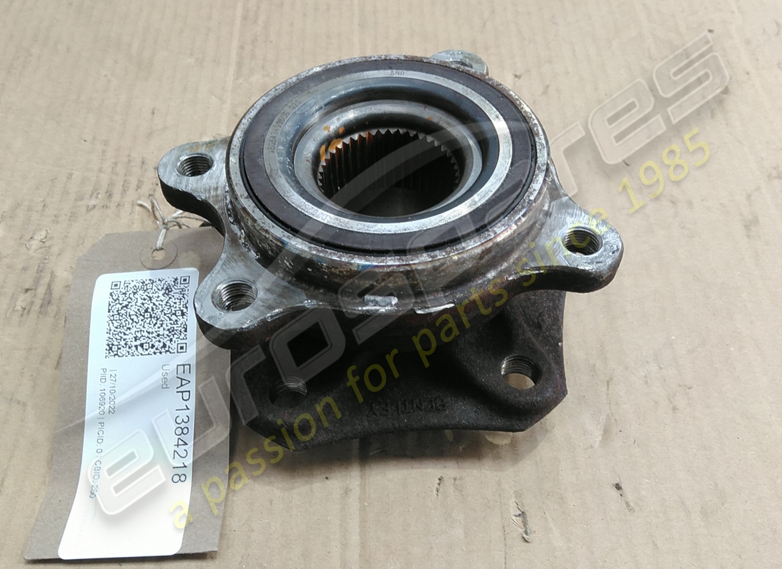 USED EUROSPARES HUB & BEARING. PART NUMBER EAP1384218 (2) used eurospares hub & bearing. part number eap1384218 (2)