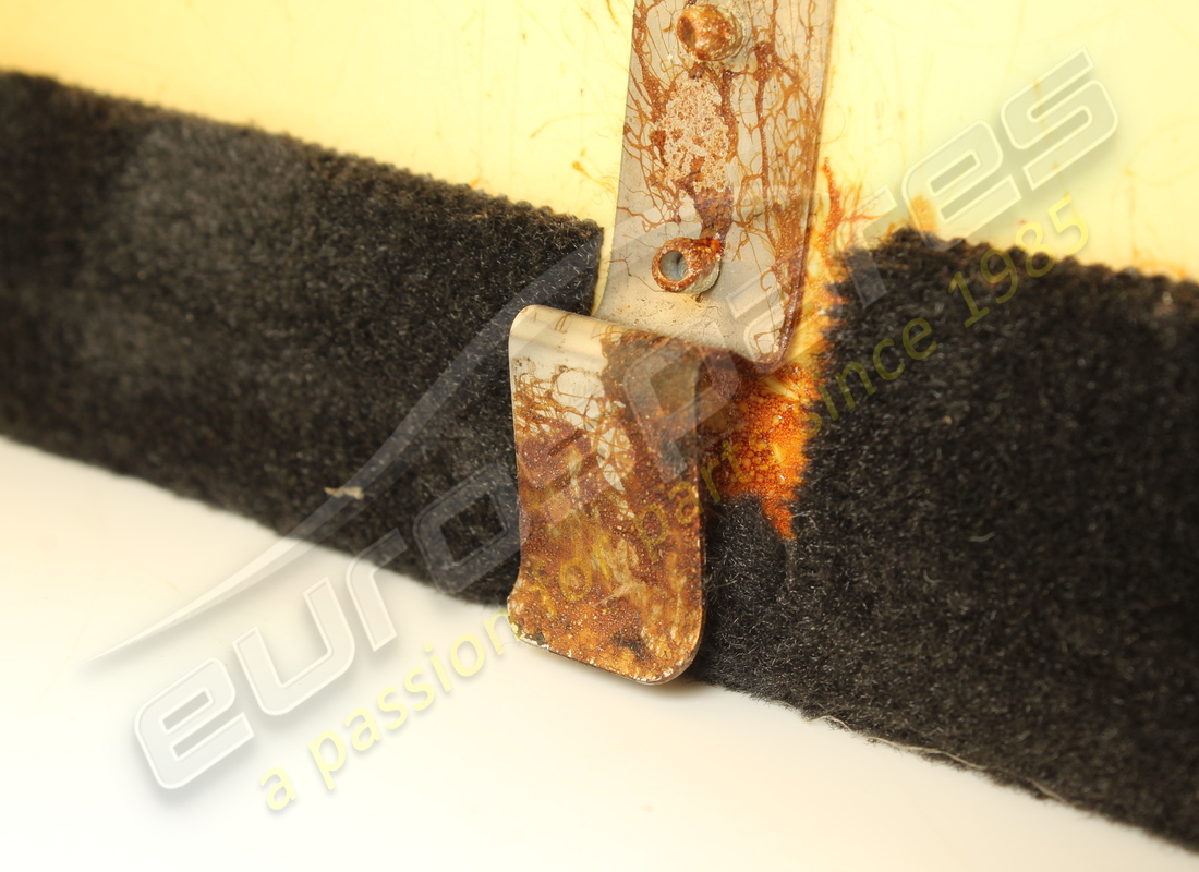 USED FERRARI REAR BLACK CARPET COVER. PART NUMBER 65111190 (6) used ferrari rear black carpet cover. part number 65111190 (6)