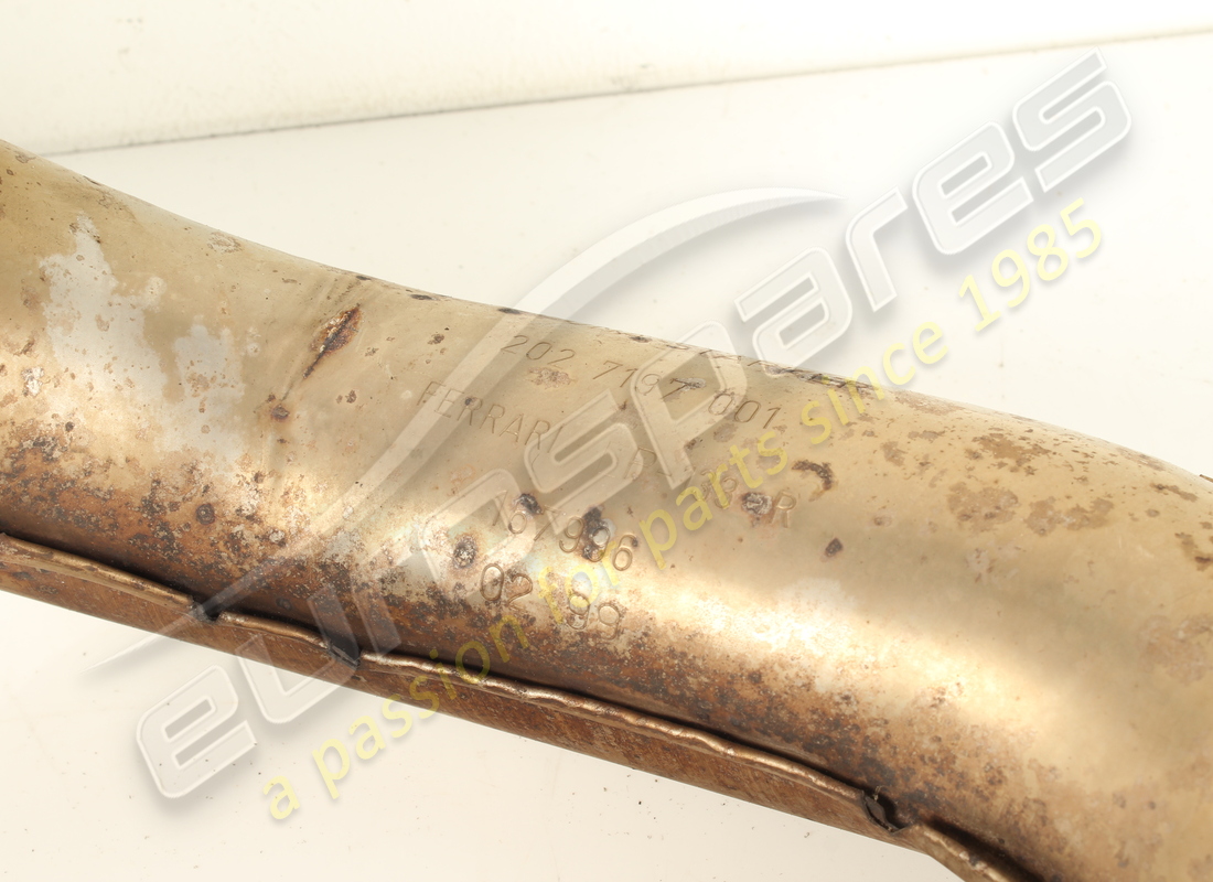 USED FERRARI RH EXTENSION OF EXHAUST. PART NUMBER 167996 (2) used ferrari rh extension of exhaust. part number 167996 (2)