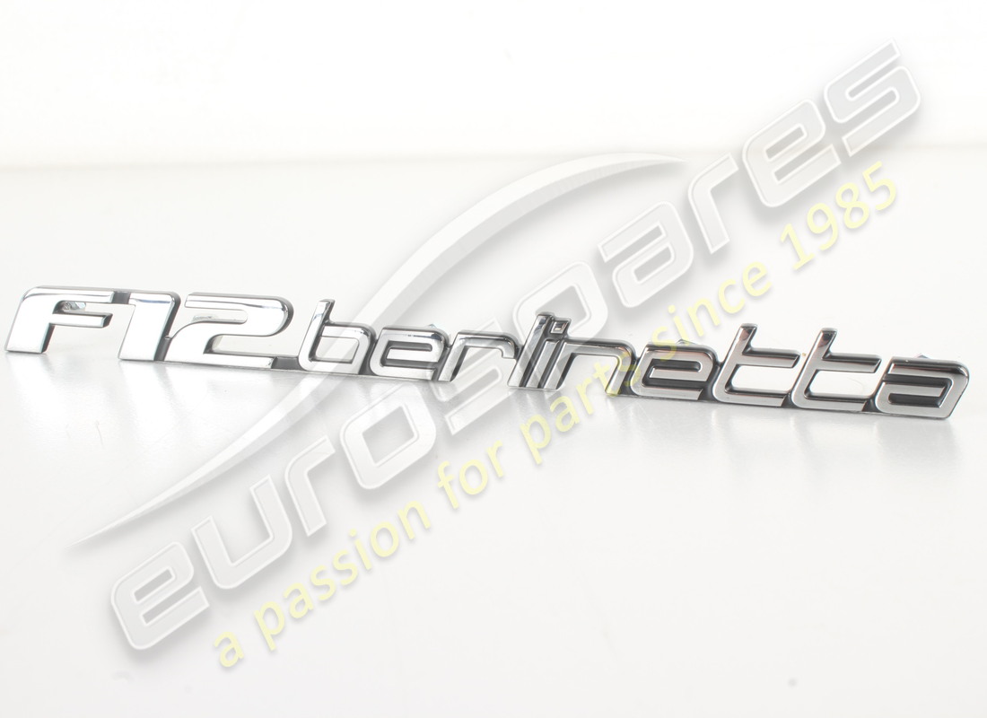 NEW FERRARI F12 BERLINETTA BADGE. PART NUMBER 85045100 (1) new ferrari f12 berlinetta badge. part number 85045100 (1)