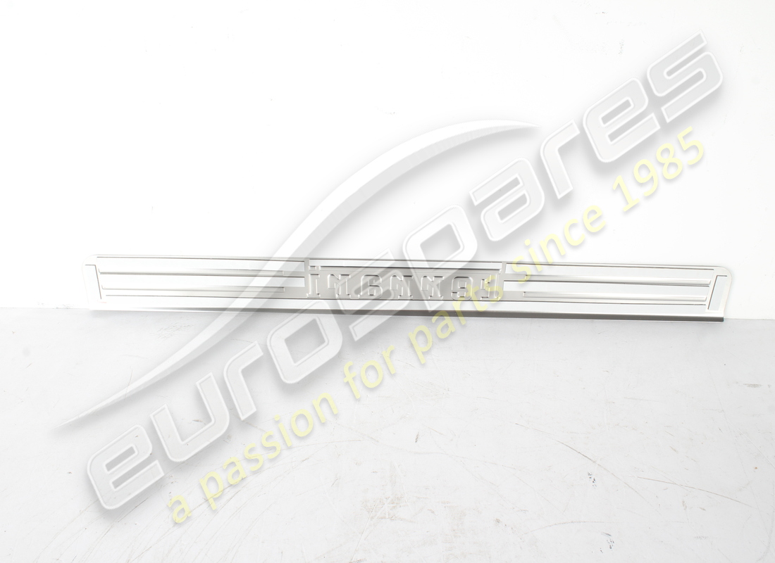 NEW FERRARI LH KICKPLATE. PART NUMBER 86786000 (2) new ferrari lh kickplate. part number 86786000 (2)