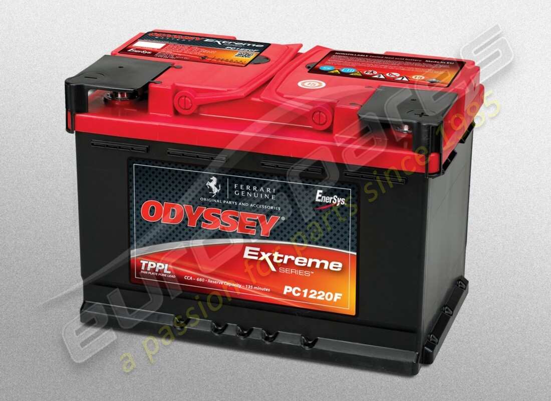 NEW FERRARI LONGLIFE V8 BATTERY, 70AH. PART NUMBER 70002536 (1) new ferrari longlife v8 battery, 70ah. part number 70002536 (1)