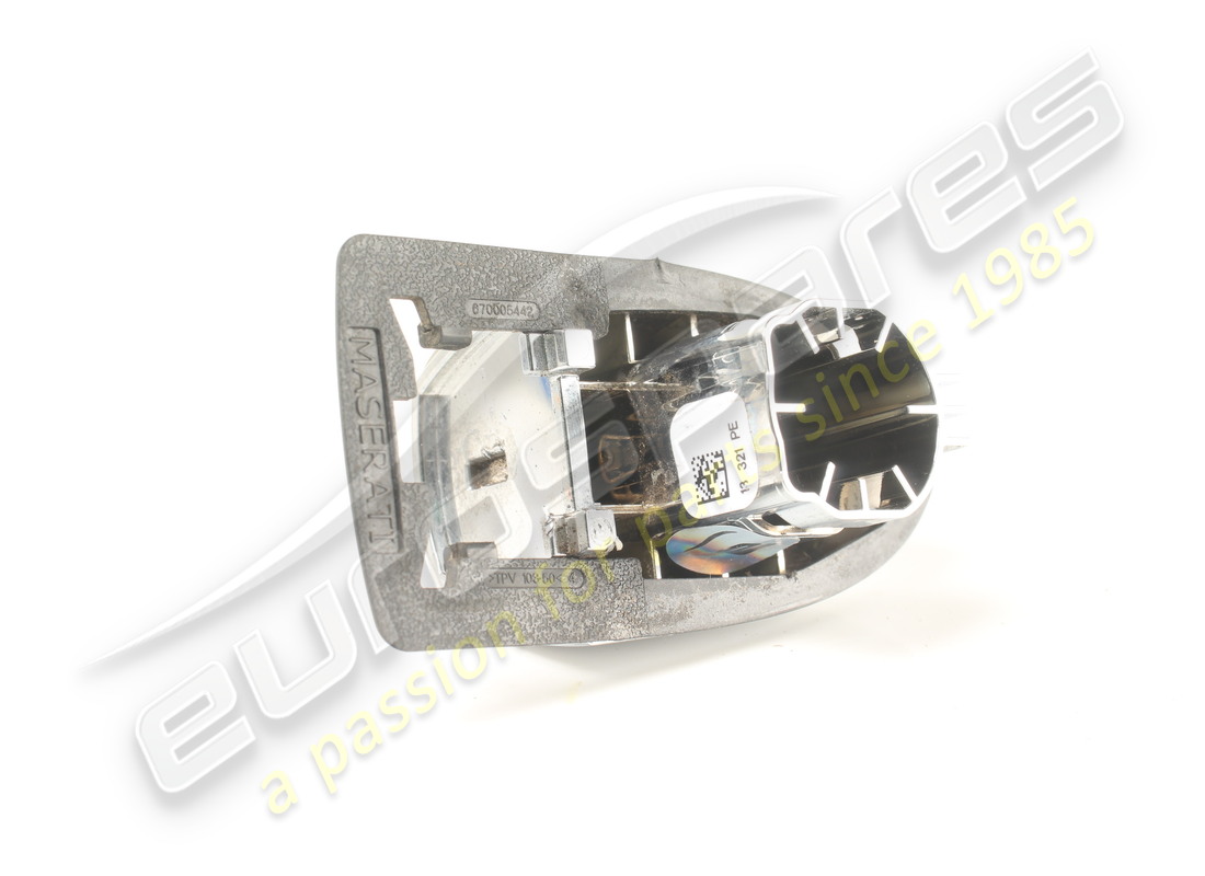 USED MASERATI FRONT DRIVER SIDE HANDLE PLU. PART NUMBER 675000302 (2) used maserati front driver side handle plu. part number 675000302 (2)