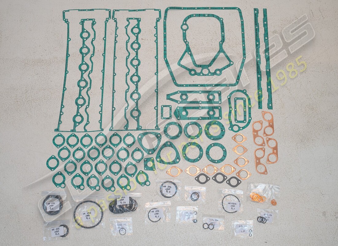 NEW EUROSPARES FERRARI GASKET SET. PART NUMBER EAP1384343 (1) new eurospares ferrari gasket set. part number eap1384343 (1)