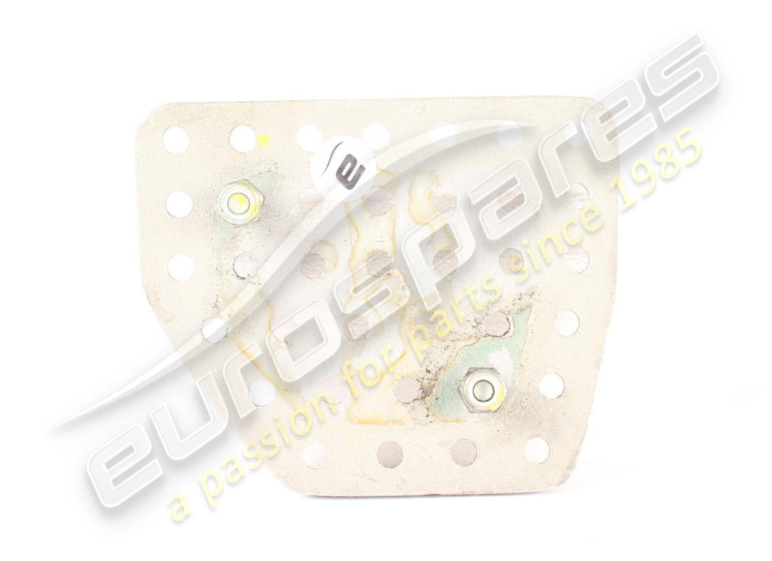 USED FERRARI PLATE. PART NUMBER 240987 (2) used ferrari plate. part number 240987 (2)