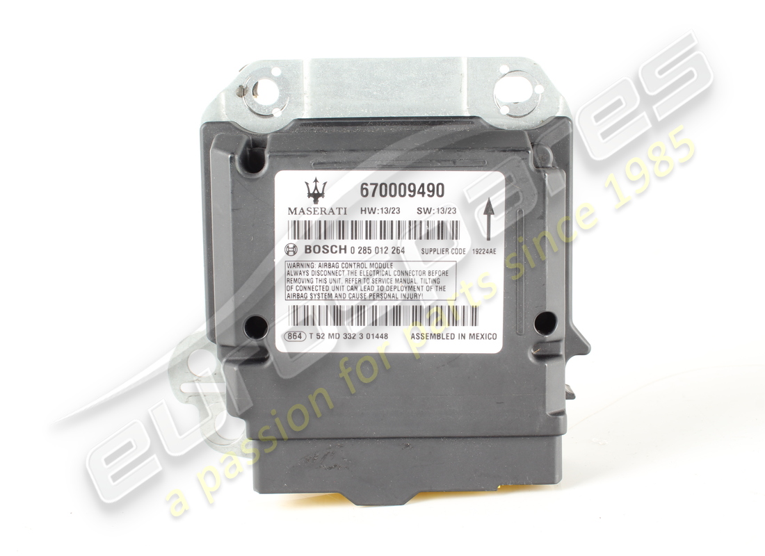 USED Maserati AIRBAG ECU . PART NUMBER 670009490 (1)