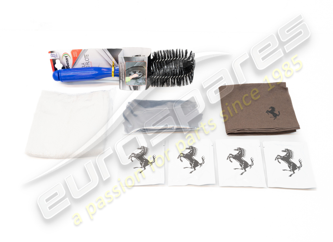 NEW FERRARI CAR CARE EXTERIOR KIT. PART NUMBER 70004078 (8) new ferrari car care exterior kit. part number 70004078 (8)