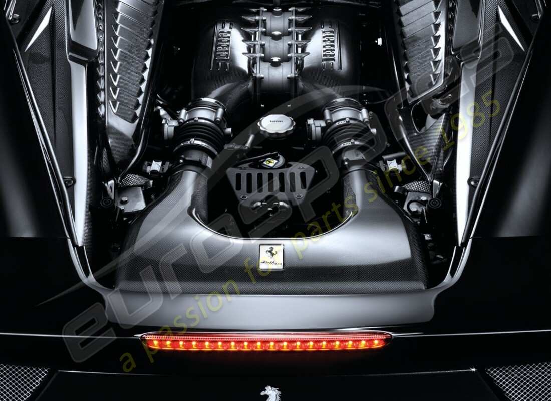 new ferrari carbon fiber engine compartment shields. part number 70001925 (1)