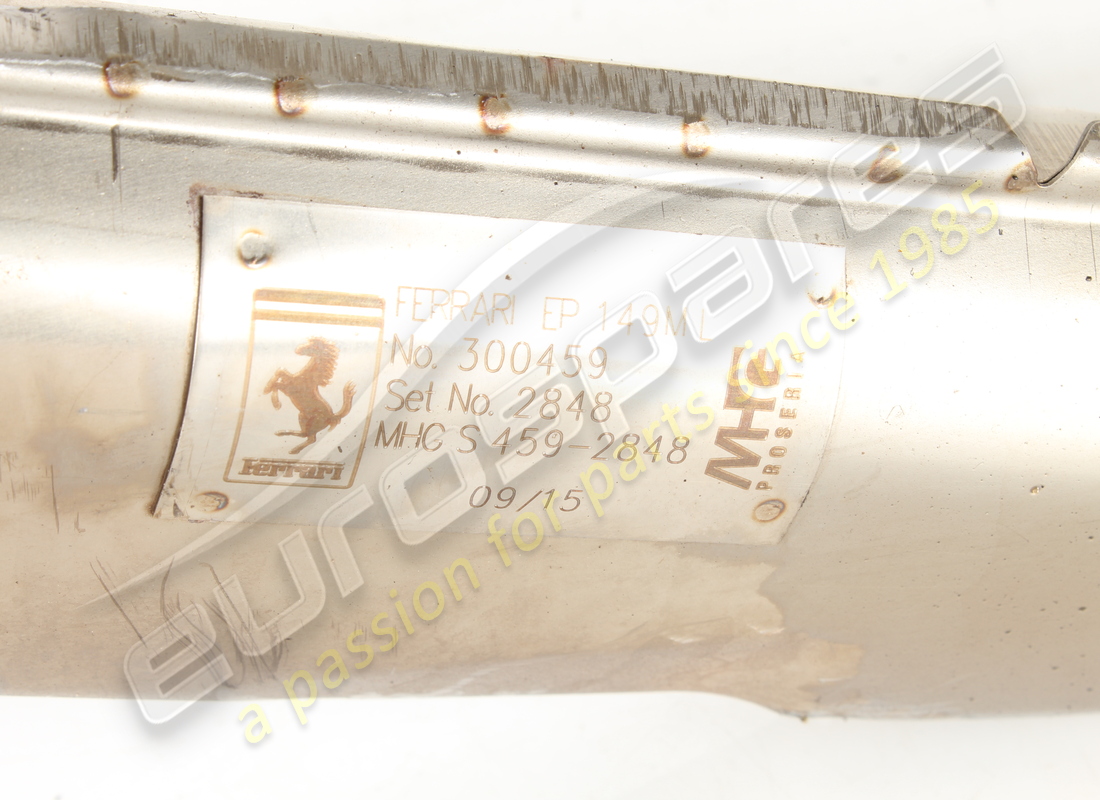 USED FERRARI LH REAR EXTENSION. PART NUMBER 300459 (7) used ferrari lh rear extension. part number 300459 (7)