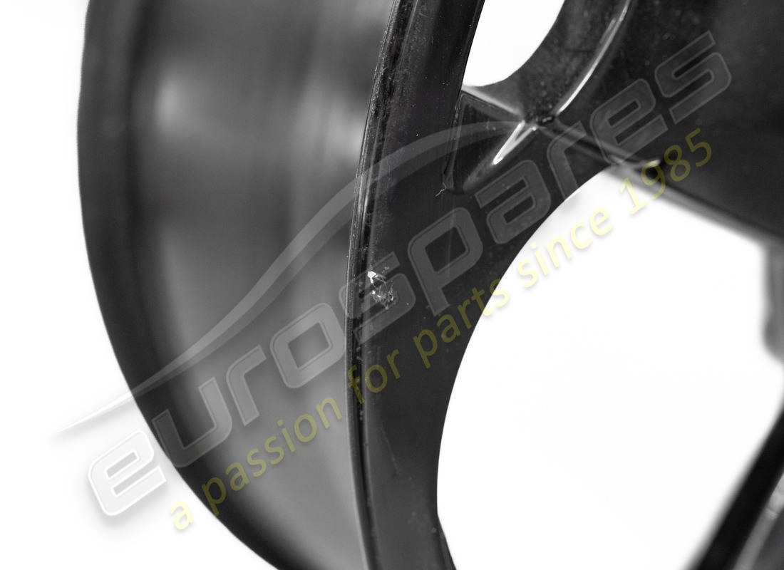 used lamborghini cassiopea shiny black wheels set. part number lwhe021 (3)