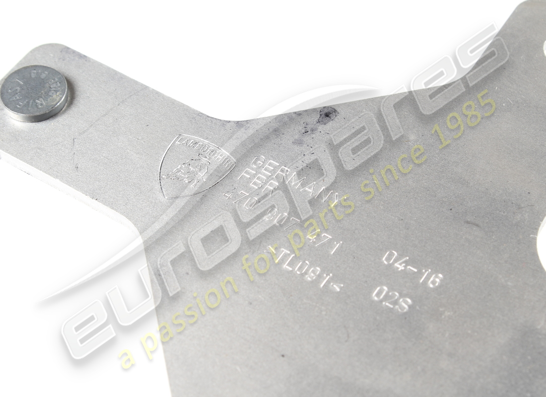 USED LAMBORGHINI BRACKET. PART NUMBER 470907471 (2) used lamborghini bracket. part number 470907471 (2)