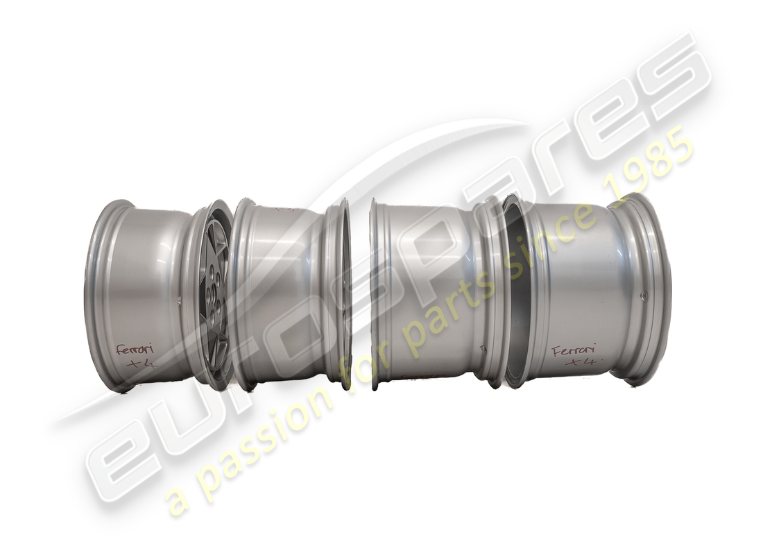 RECONDITIONED FERRARI 16 WHEEL SET. PART NUMBER 138050SET (2) reconditioned ferrari 16 wheel set. part number 138050set (2)