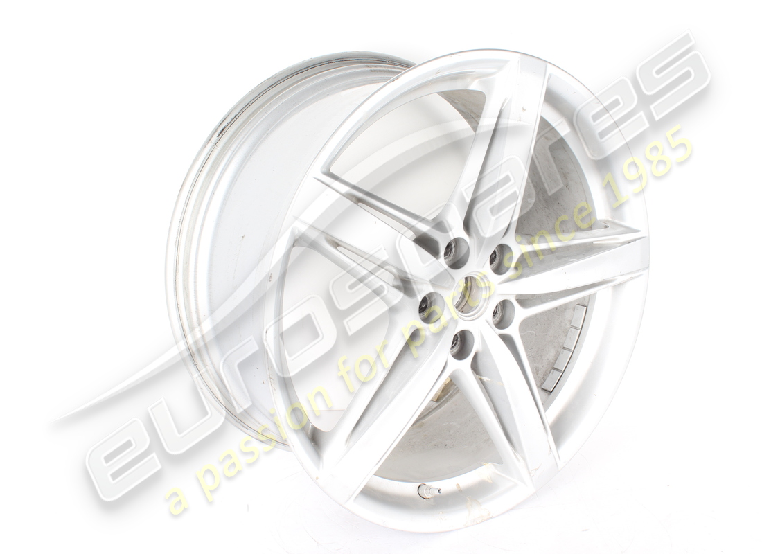 DAMAGED FERRARI FRONT WHEEL. PART NUMBER 283184 (2) damaged ferrari front wheel. part number 283184 (2)