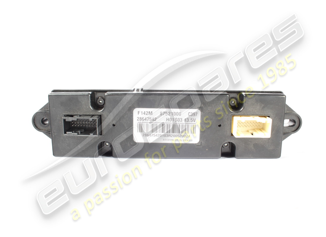 used ferrari a/c controls black box. part number 87521000 (2)