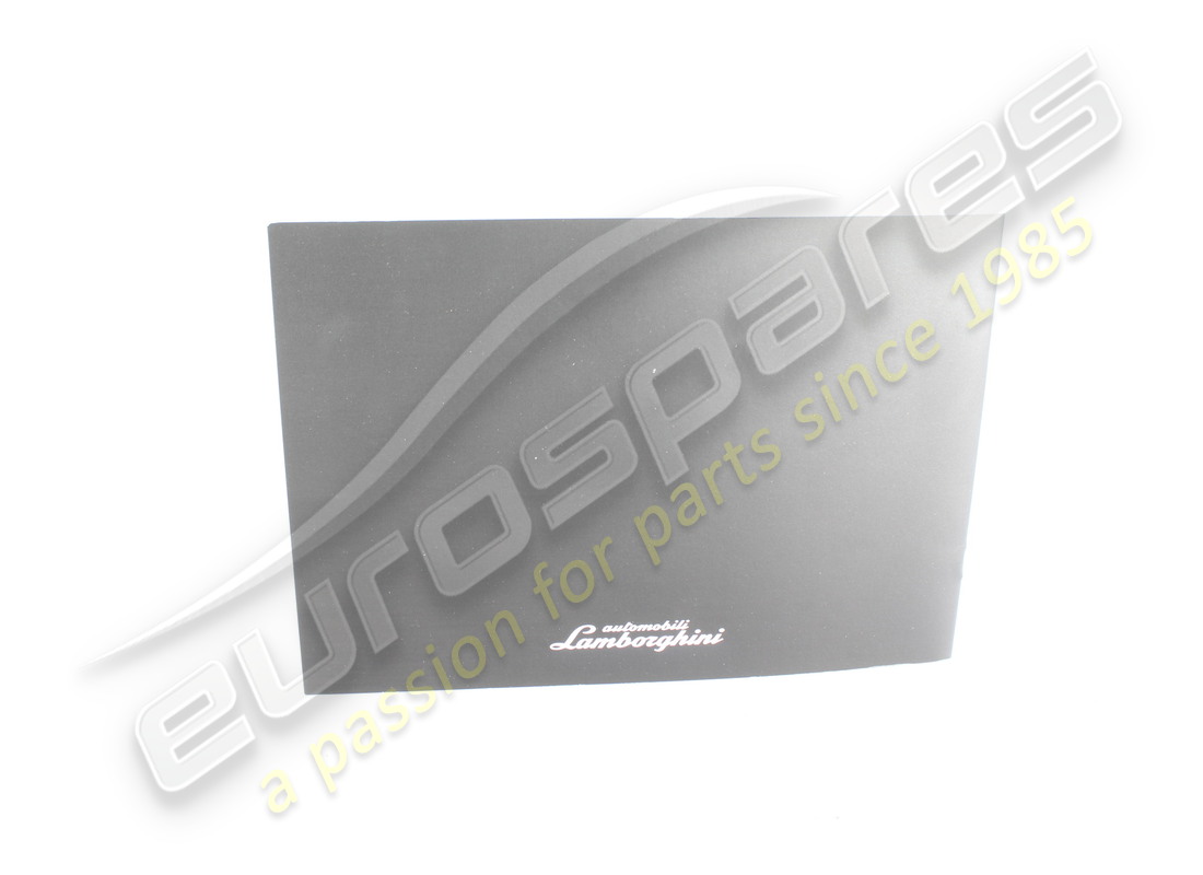 USED LAMBORGHINI OWNER'S MANUAL ROADSIDE RUSSO. PART NUMBER 4ML012775FA (2) used lamborghini owner's manual roadside russo. part number 4ml012775fa (2)