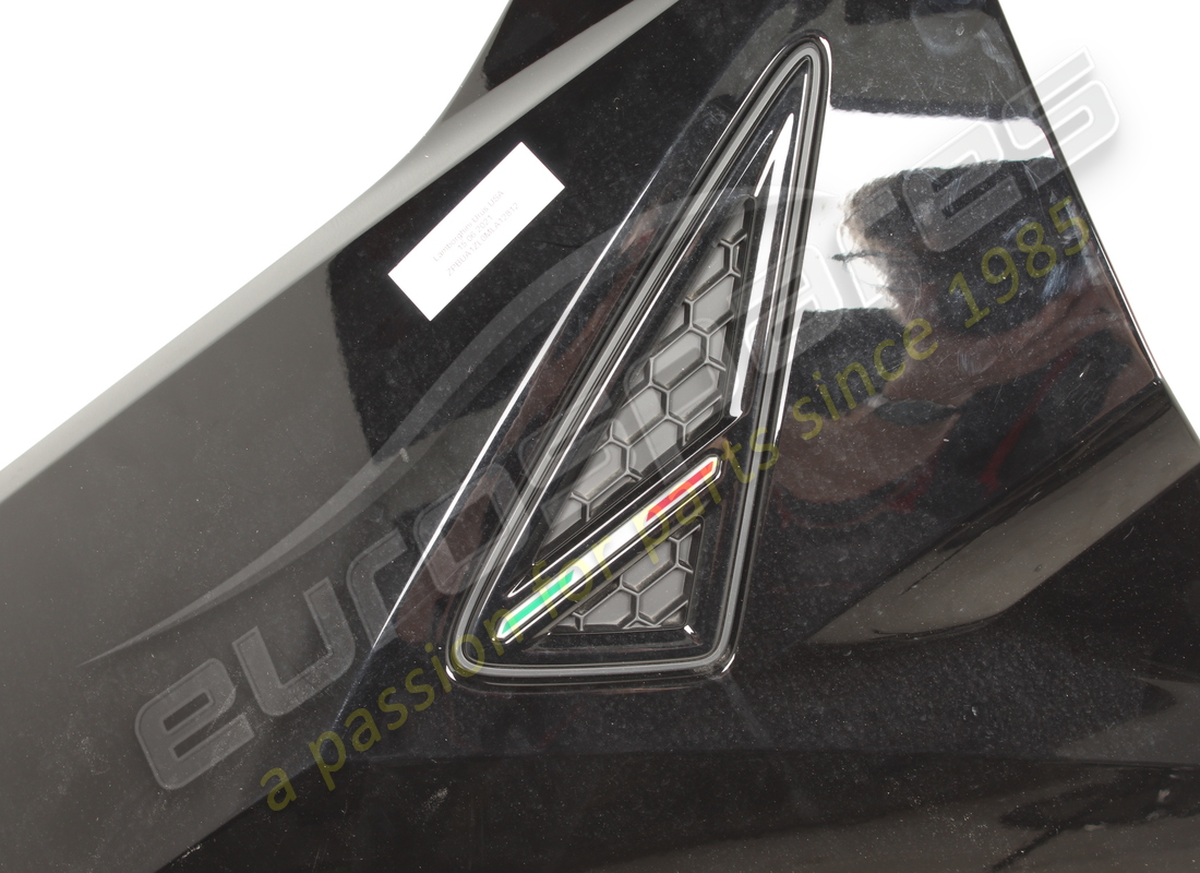 USED LAMBORGHINI LH FRONT FENDER. PART NUMBER 4ML821105A (3) used lamborghini lh front fender. part number 4ml821105a (3)