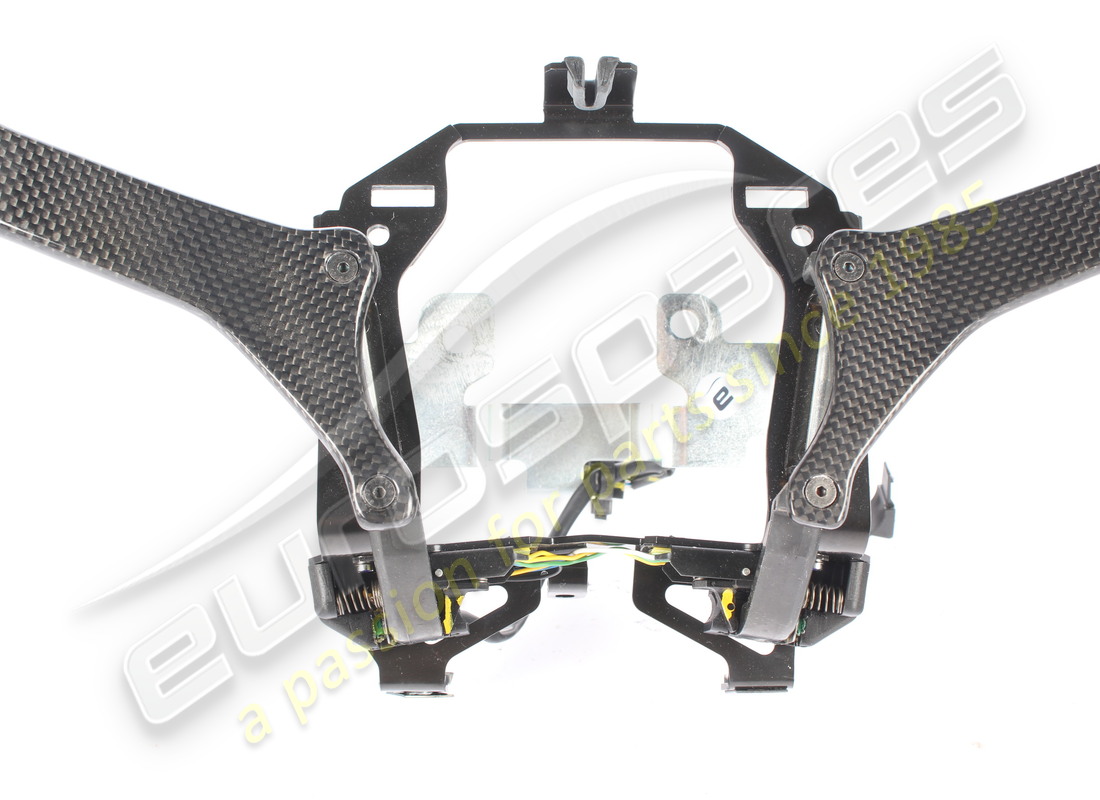 USED FERRARI CARBON FIBER F1 SHIFT PADDLES ASSEMBLY. PART NUMBER 278724 (4) used ferrari carbon fiber f1 shift paddles assembly. part number 278724 (4)