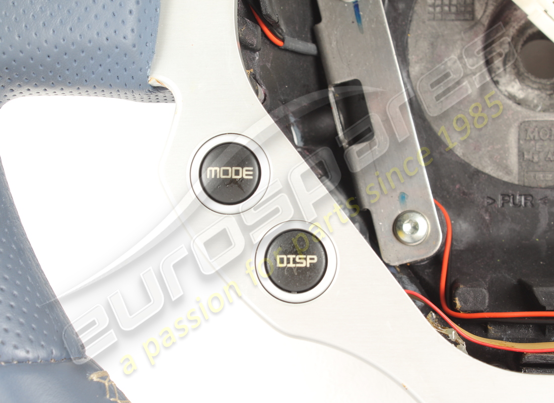 used ferrari complete steering wheel (blu medio [medium blue] - enriched version, oto). part number 81525251 (3)