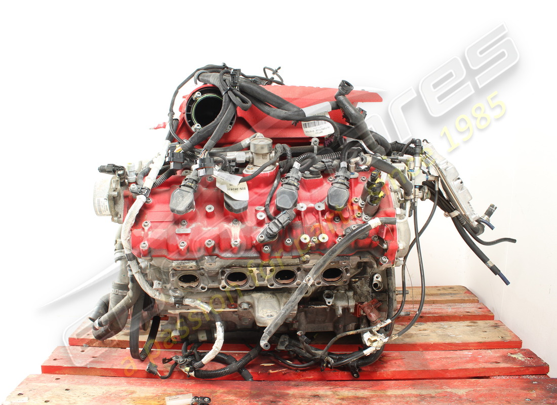 USED FERRARI 488 COMPLETE ENGINE. PART NUMBER 754023000 (2) used ferrari 488 complete engine. part number 754023000 (2)