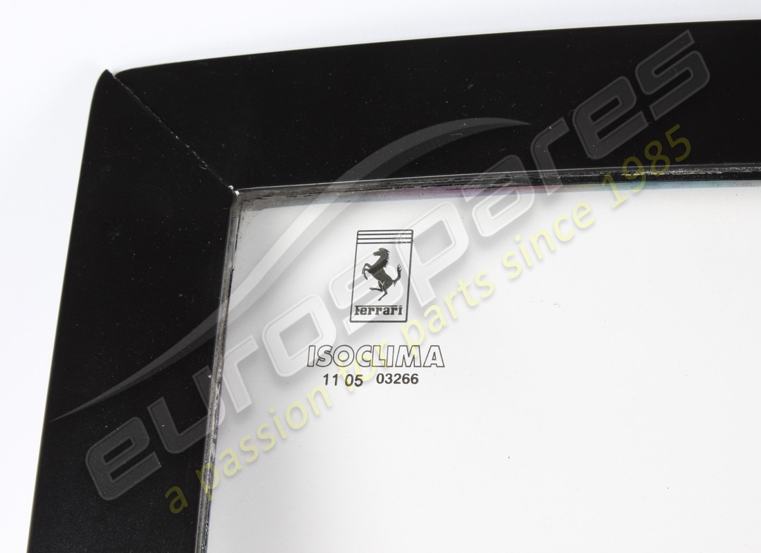 DAMAGED FERRARI COMPLETE RH WINDOW FRAME WITH SLIDING LEXAN. PART NUMBER 83717900 (3) damaged ferrari complete rh window frame with sliding lexan. part number 83717900 (3)