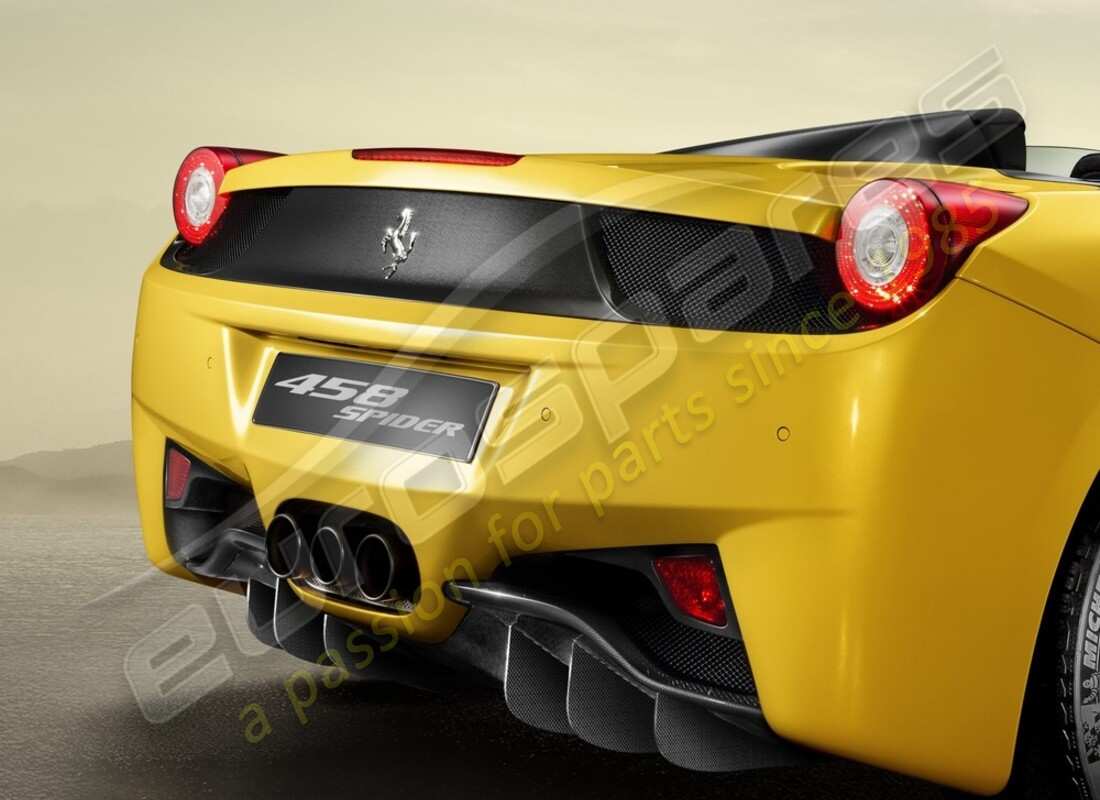 NEW FERRARI CARBON FIBER REAR DIFFUSER. PART NUMBER 70002285 (1) new ferrari carbon fiber rear diffuser. part number 70002285 (1)