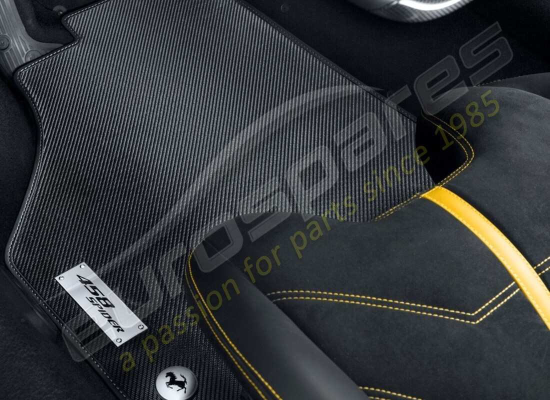 new ferrari carbon fiber floor mats. part number 70002513 (1)