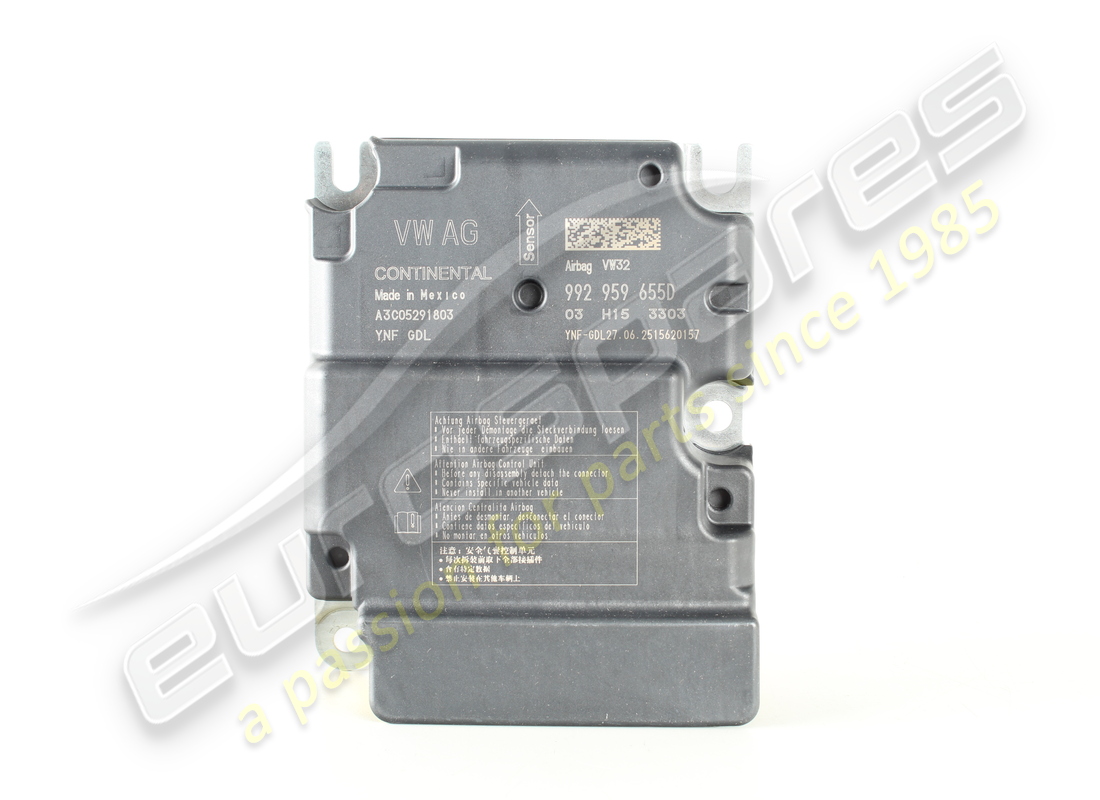 NEW PORSCHE CONTROL UNIT FOR AIRBAG. PART NUMBER PAA959655 (1) new porsche control unit for airbag. part number paa959655 (1)