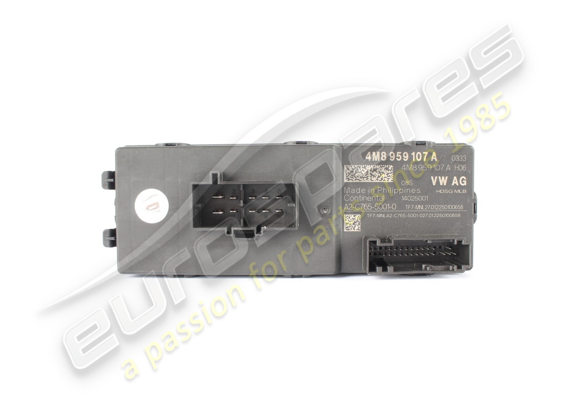 USED LAMBORGHINI CONTROL,TRUNK LID DIAG-ADR: 06D. PART NUMBER 4M8959107A (1) used lamborghini control,trunk lid diag-adr: 06d. part number 4m8959107a (1)