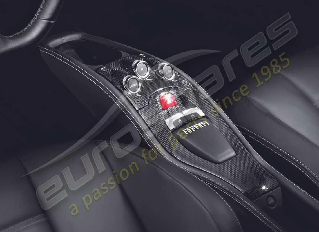 NEW Ferrari CARBON FIBER BRIDGE . PART NUMBER 70003022 (1)