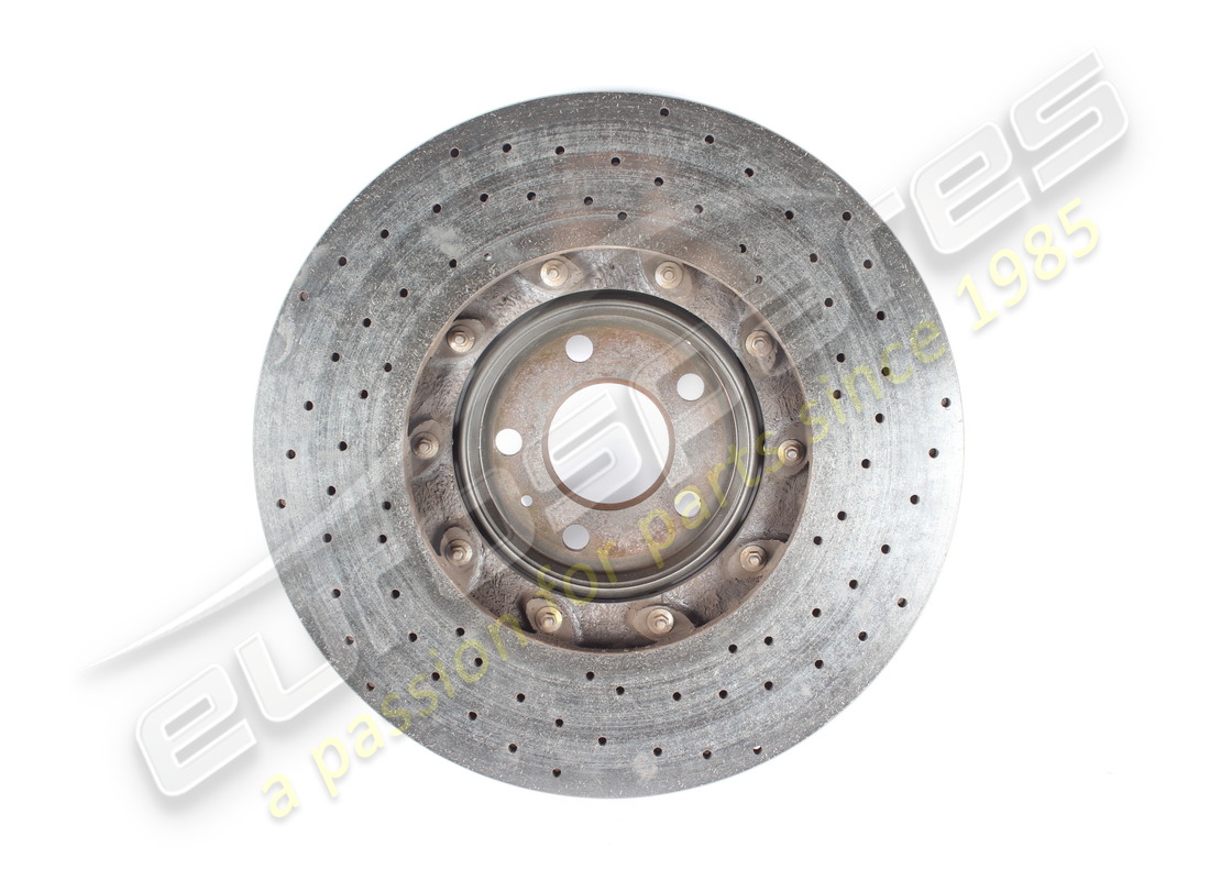USED LAMBORGHINI CARBON CERAMIC BRAKE DISC (CCP). PART NUMBER 420615301K (3) used lamborghini carbon ceramic brake disc (ccp). part number 420615301k (3)