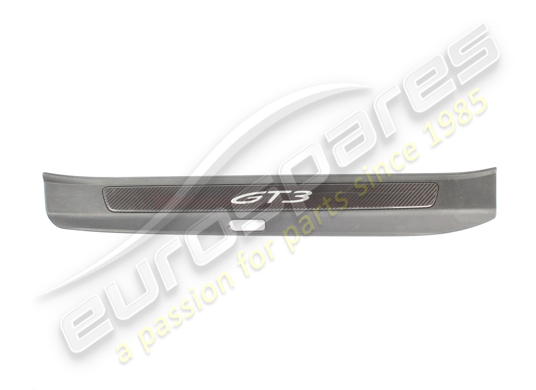 DAMAGED Porsche ENTRY STRIP, ILLUMINATED BLACK . PART NUMBER 9GT8533701E0 (1)