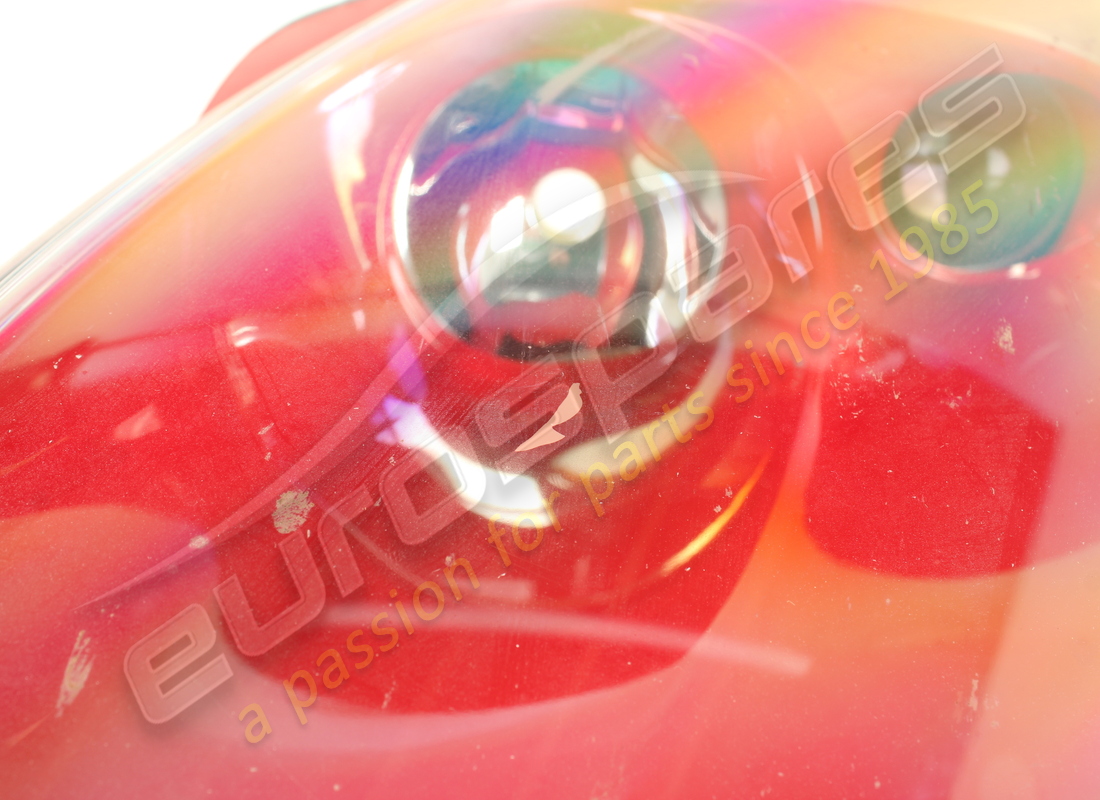 USED FERRARI LH FRONT HEADLAMP ROSSO CORSA RED (LHD - NON XENON). PART NUMBER 72000469 (4) used ferrari lh front headlamp rosso corsa red (lhd - non xenon). part number 72000469 (4)