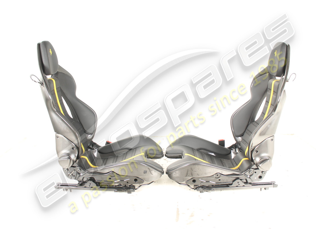 USED EUROSPARES 296 DAYTONA CARBON SEATS (SIZE LARGE). PART NUMBER EAP1490392 (2) used eurospares 296 daytona carbon seats (size large). part number eap1490392 (2)