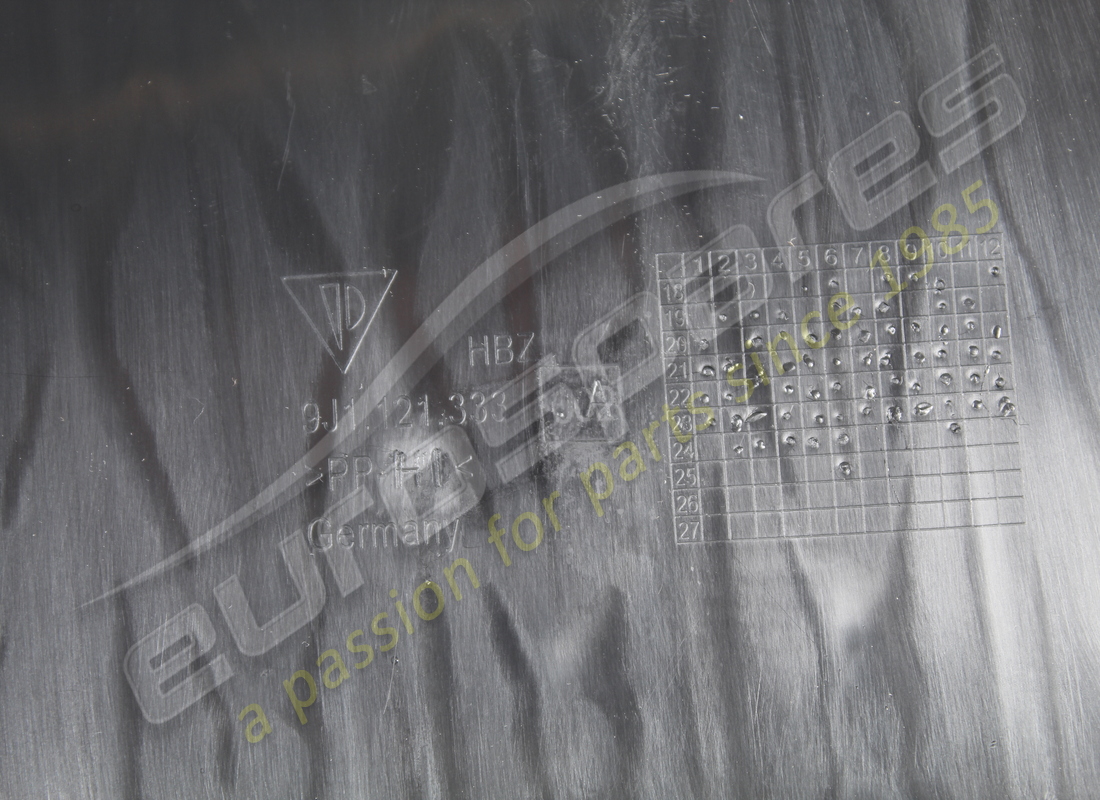 NEW PORSCHE AIR GUIDE MATT BLACK. PART NUMBER 9J1121333AOK1 (5) new porsche air guide matt black. part number 9j1121333aok1 (5)