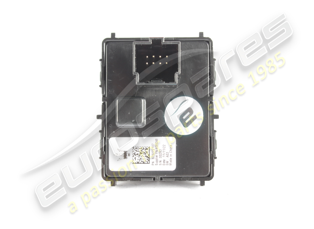 USED MASERATI LH REAR POWER WINDOW SWITCH. PART NUMBER 670272107 (1) used maserati lh rear power window switch. part number 670272107 (1)