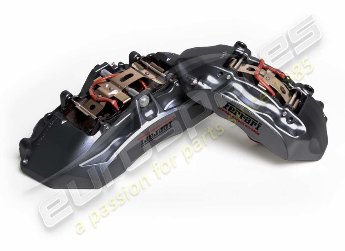 new ferrari coloured calipers kit, dark grey. part number 70002559 (1)