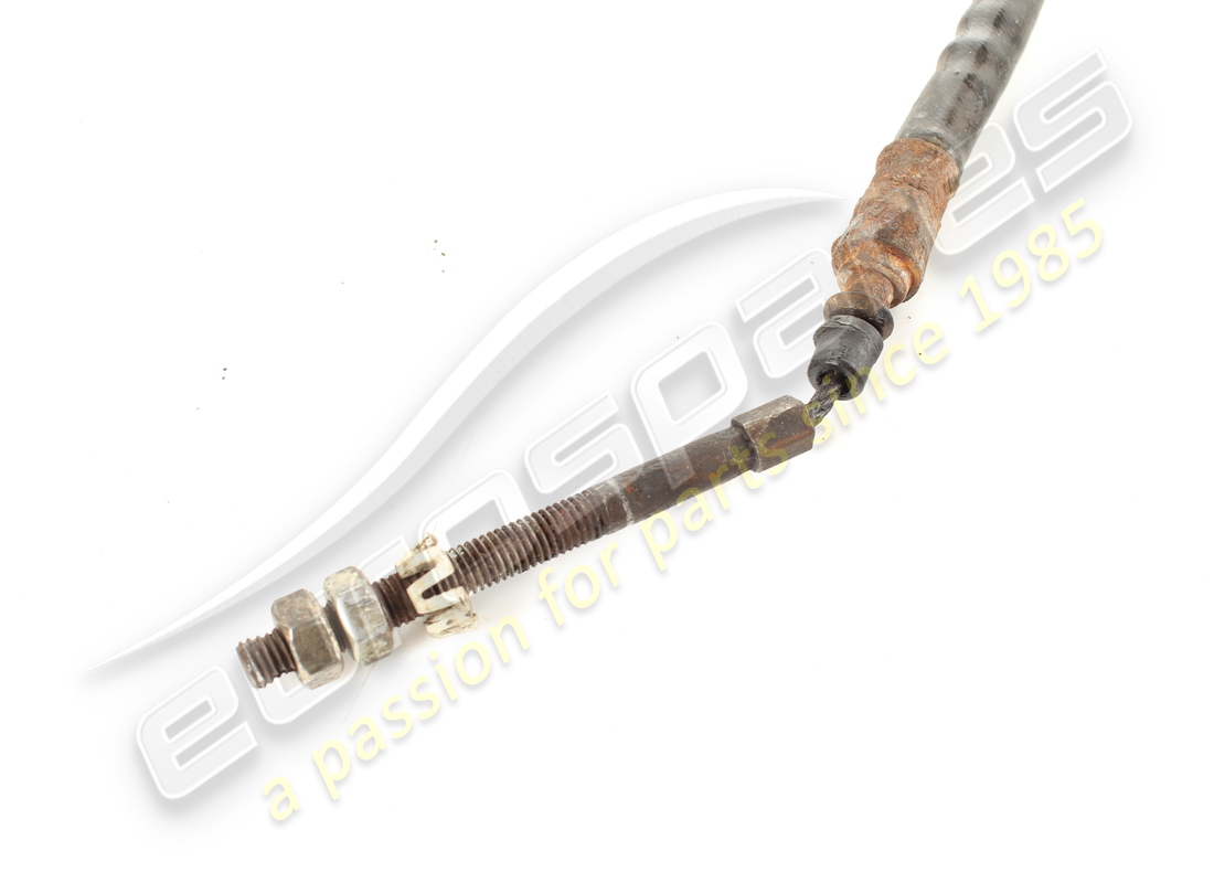 used maserati parking brake lever with front cable. part number 210922 (5)